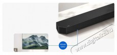 SAMSUNG HW-Q800F/EN hangprojektor Q széria, 5.1.2 csatornás, mélynyomóval Audio-Video / Hifi / Multimédia - Hangprojektor / soundbar - Mélyládával - 510784