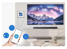 SAMSUNG HW-Q990F/EN hangprojektor Q széria, 11.1.4 csatornás, mélynyomóval és hátsó hangszórókkal Audio-Video / Hifi / Multimédia - Hangprojektor / soundbar - Mélyládával - 510785