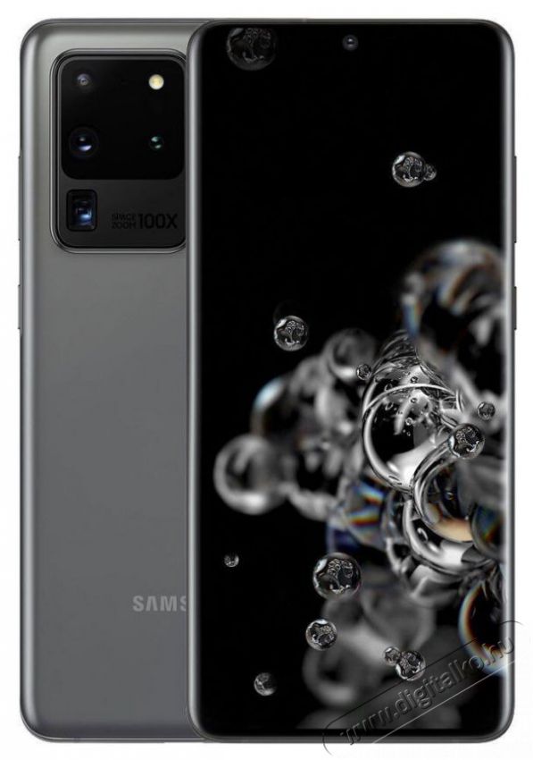 SAMSUNG SM-G988F S20 Ultra 6,9 5G 12/128GB Dual SIM sz&uuml;rke okostelefon Mobil / Kommunik&aacute;ci&oacute; / Smart - Okostelefon - Android - 369885