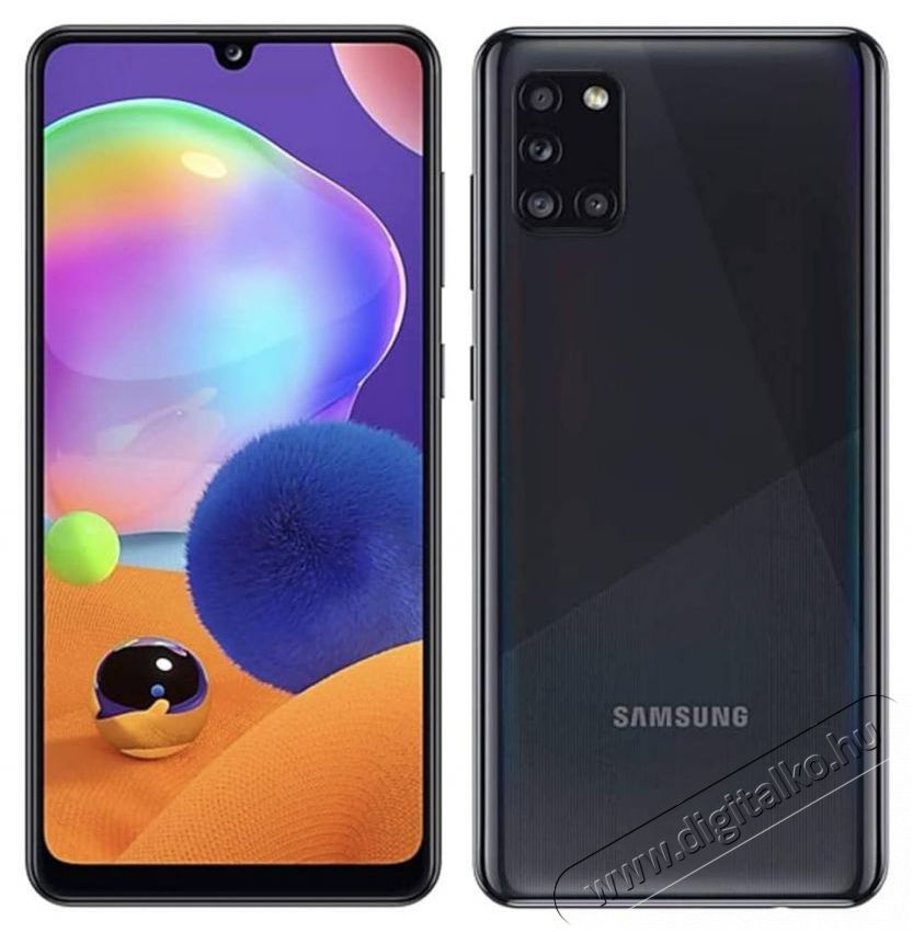 SAMSUNG SM-A315G A31 6,4 LTE 4/64GB Dual SIM fekete okostelefon Mobil / Kommunik&aacute;ci&oacute; / Smart - Okostelefon - Android - 369873