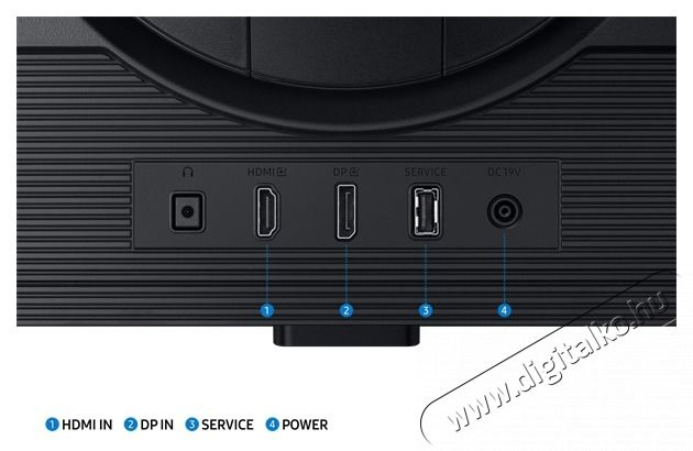 SAMSUNG Odyssey G5 S27DG500EU Monitor Iroda &eacute;s sz&aacute;m&iacute;t&aacute;stechnika - Monitor - Monitor - 514443