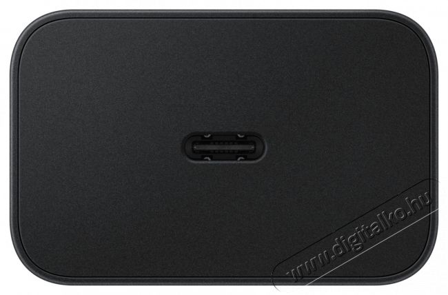 SAMSUNG EP-T4511XBE Super Fast 45W Type-C fekete hálózati töltő + Type-C adat- és töltőkábel Mobil / Kommunikáció / Smart - Mobiltelefon kiegészítő / tok - Hálózati-, autós töltő - 514830