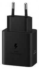 SAMSUNG EP-T4511XBE Super Fast 45W Type-C fekete hálózati töltő + Type-C adat- és töltőkábel Mobil / Kommunikáció / Smart - Mobiltelefon kiegészítő / tok - Hálózati-, autós töltő - 514830