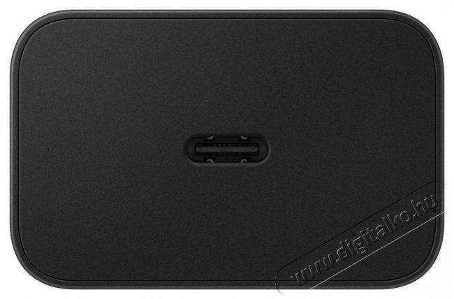 SAMSUNG EP-T4511XBE Super Fast 45W Type-C fekete hálózati töltő + Type-C adat- és töltőkábel Mobil / Kommunikáció / Smart - Mobiltelefon kiegészítő / tok - Hálózati-, autós töltő - 514830