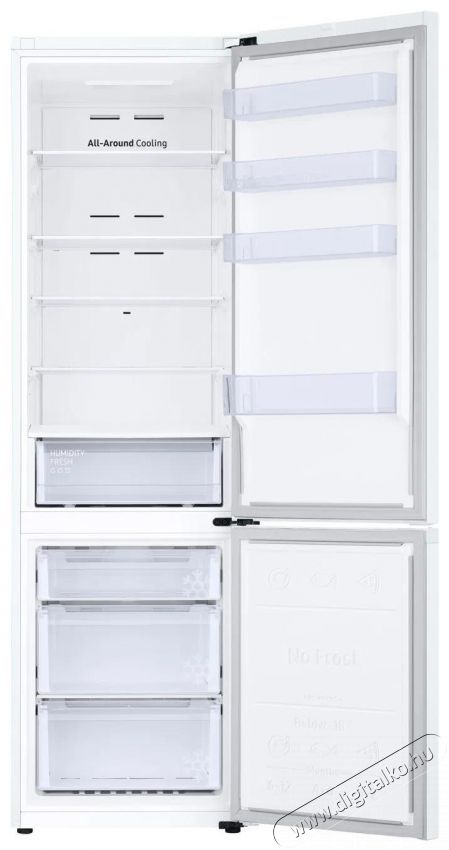 SAMSUNG RB38C600EWW/EF Konyhai term&eacute;kek - Hűtő, fagyaszt&oacute; (szabadon&aacute;ll&oacute;) - Alulfagyaszt&oacute;s kombin&aacute;lt hűtő - 515781