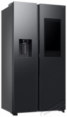 SAMSUNG RS90F66BEFEO Konyhai term&eacute;kek - Hűtő, fagyaszt&oacute; (szabadon&aacute;ll&oacute;) - Amerikai t&iacute;pus&uacute; Side By Side hűtő - 515780