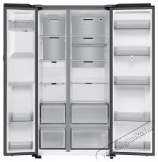 SAMSUNG RS90F66BEFEO Konyhai term&eacute;kek - Hűtő, fagyaszt&oacute; (szabadon&aacute;ll&oacute;) - Amerikai t&iacute;pus&uacute; Side By Side hűtő - 515780