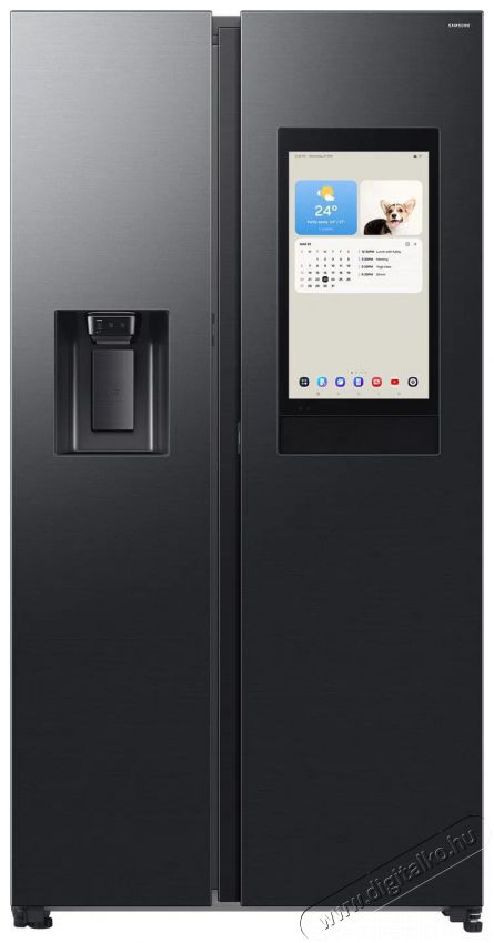 SAMSUNG RS90F66BEFEO Konyhai term&eacute;kek - Hűtő, fagyaszt&oacute; (szabadon&aacute;ll&oacute;) - Amerikai t&iacute;pus&uacute; Side By Side hűtő - 515780