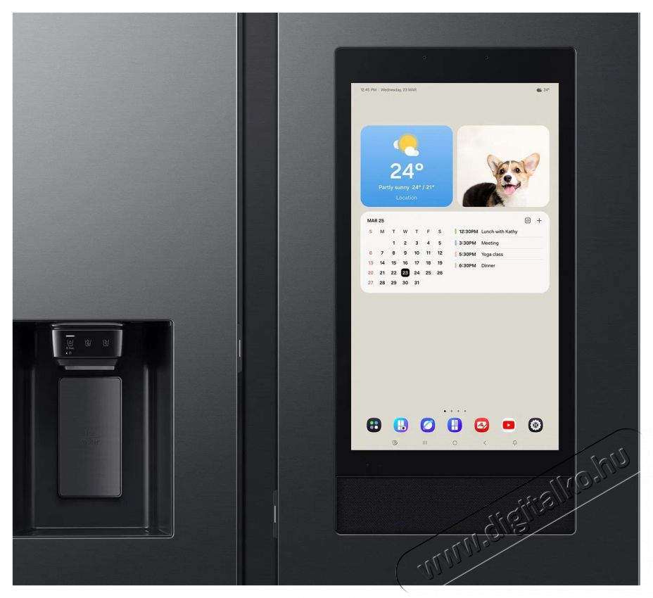 SAMSUNG RS90F66BEFEO Konyhai term&eacute;kek - Hűtő, fagyaszt&oacute; (szabadon&aacute;ll&oacute;) - Amerikai t&iacute;pus&uacute; Side By Side hűtő - 515780