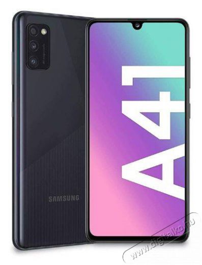 SAMSUNG SM-A415F Galaxy A41 6,1 LTE 4/64GB Dual SIM fekete okostelefon Mobil / Kommunik&aacute;ci&oacute; / Smart - Okostelefon - Android - 369876
