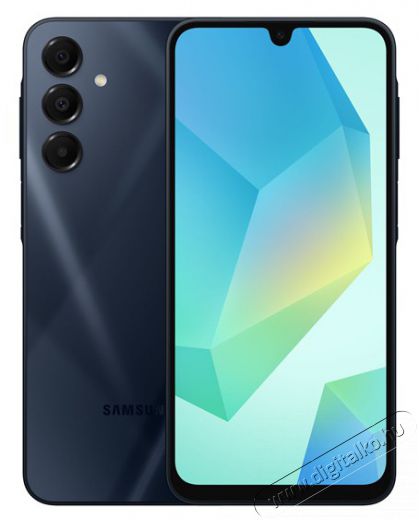 SAMSUNG SM-A166BZKDEUE Galaxy A16 6,7" 5G 4/128GB DualSIM fekete okostelefon Mobil / Kommunikáció / Smart - Okostelefon - Android - 516145