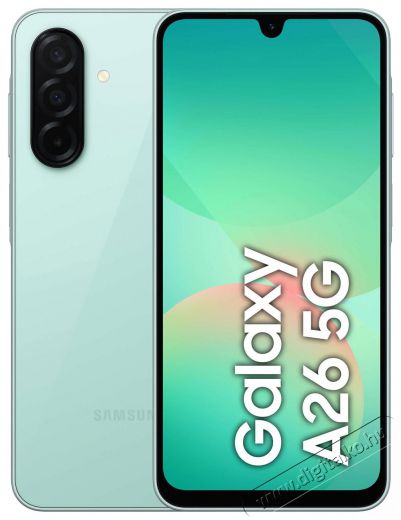 SAMSUNG Galaxy A26 6GB/128GB Menta Mobil / Kommunikáció / Smart - Okostelefon - Android - 521307