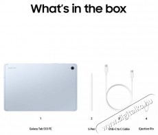SAMSUNG Galaxy Tab S10 FE 8GB/128GB Blue tablet Mobil / Kommunikáció / Smart - Tablet - Android tablet - 521334