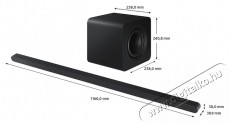 SAMSUNG HW-S800D Audio-Video / Hifi / Multimédia - Hangprojektor / soundbar - Mélyládával - 521370