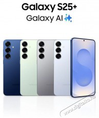 SAMSUNG Galaxy S25+ 12GB/256GB Menta Mobil / Kommunikáció / Smart - Okostelefon - Android - 521322