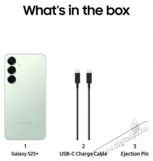 SAMSUNG Galaxy S25+ 12GB/256GB Menta Mobil / Kommunikáció / Smart - Okostelefon - Android - 521322