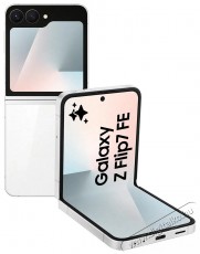 SAMSUNG Galaxy Z Flip7 FE 8GB / 256GB White Mobil / Kommunikáció / Smart - Okostelefon - Android - 527985