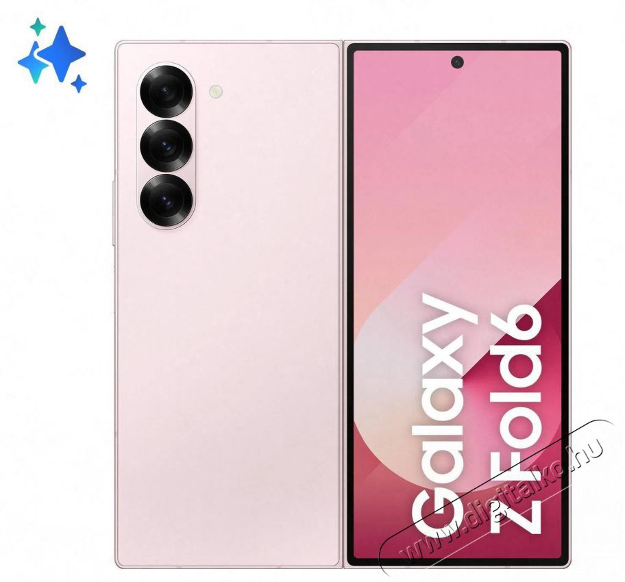 SAMSUNG Galaxy Z Fold6 12GB/256GB R&oacute;zsasz&iacute;n Mobil / Kommunik&aacute;ci&oacute; / Smart - Okostelefon - Android - 527988