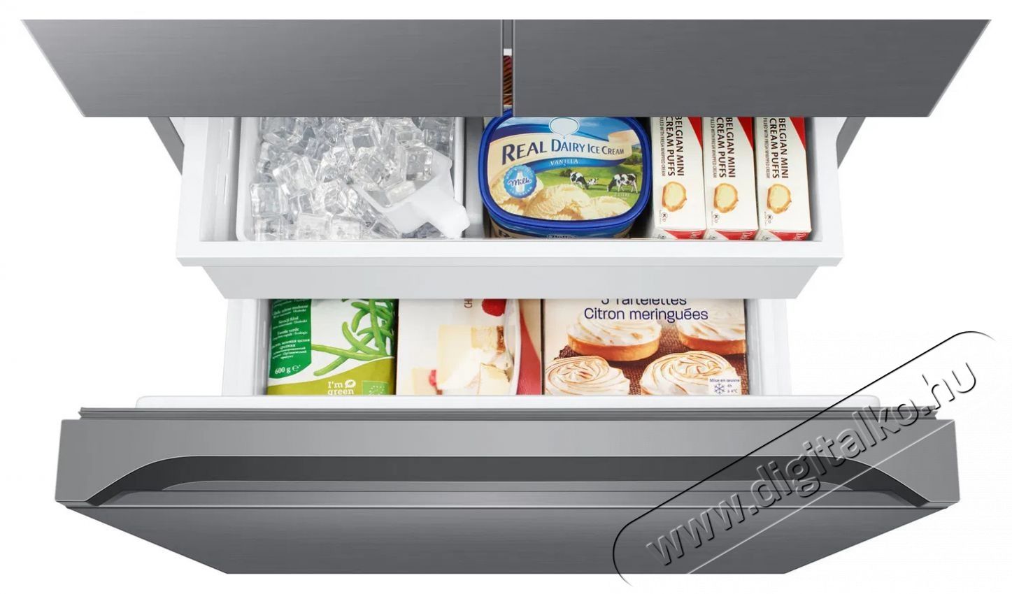 SAMSUNG RF50C510ES9/EO Amerikai t&iacute;pus&uacute; Side By Side hűtő Konyhai term&eacute;kek - Hűtő, fagyaszt&oacute; (szabadon&aacute;ll&oacute;) - Amerikai t&iacute;pus&uacute; Side By Side hűtő - 527926