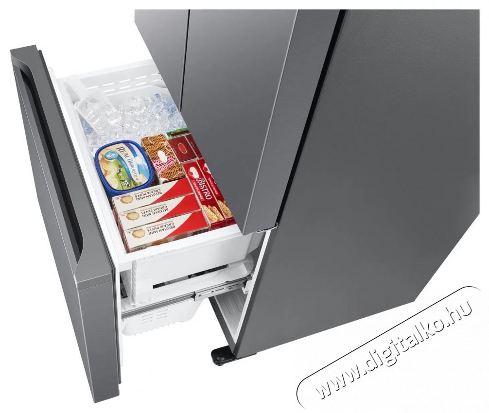 SAMSUNG RF50C510ES9/EO Amerikai t&iacute;pus&uacute; Side By Side hűtő Konyhai term&eacute;kek - Hűtő, fagyaszt&oacute; (szabadon&aacute;ll&oacute;) - Amerikai t&iacute;pus&uacute; Side By Side hűtő - 527926