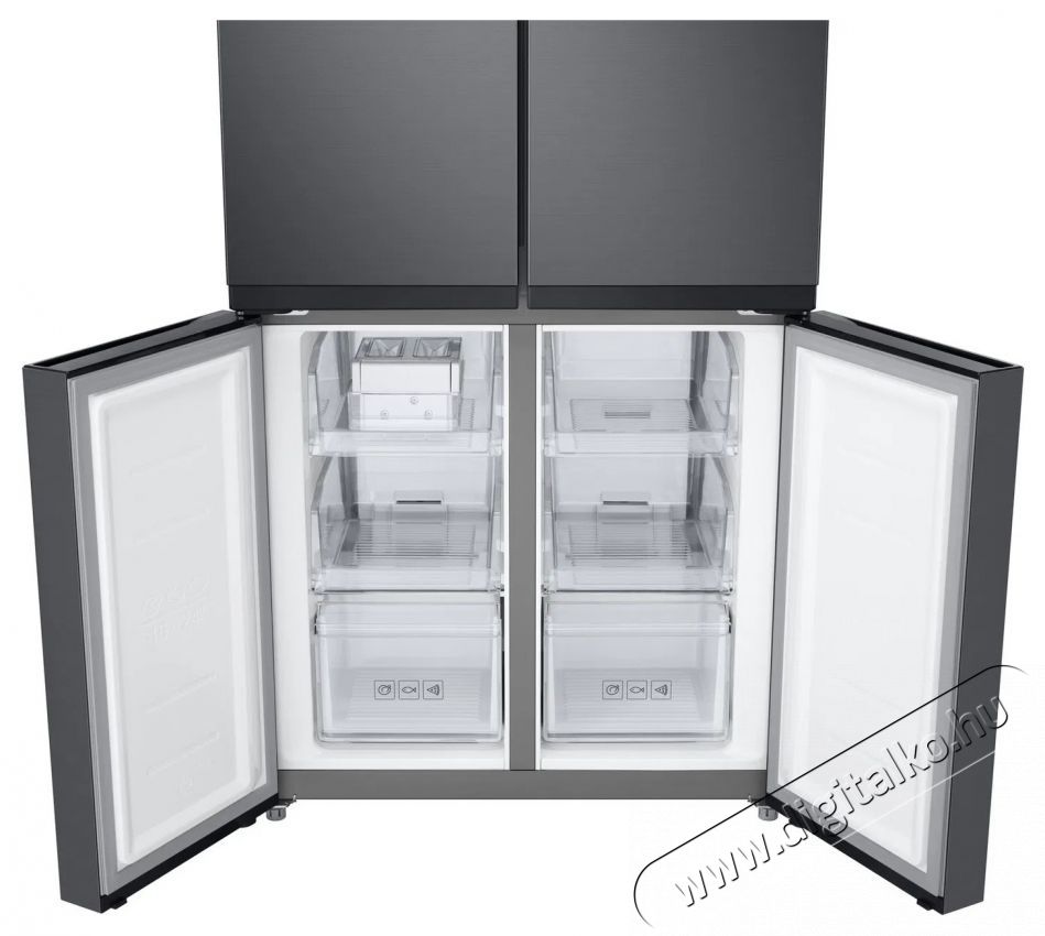 SAMSUNG RF48A400EB4/EO Konyhai term&eacute;kek - Hűtő, fagyaszt&oacute; (szabadon&aacute;ll&oacute;) - Amerikai t&iacute;pus&uacute; Side By Side hűtő - 529987