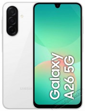 SAMSUNG Galaxy A26 6GB/128GB Fehér Mobil / Kommunikáció / Smart - Okostelefon - Android - 521317
