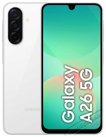 SAMSUNG Galaxy A26 6GB/128GB Fehér Mobil / Kommunikáció / Smart - Okostelefon - Android - 521317