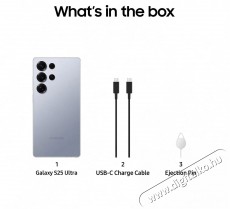 SAMSUNG Galaxy S25 Ultra 12GB/256GB Ezüstkék titán Mobil / Kommunikáció / Smart - Okostelefon - Android - 521312
