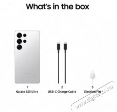 SAMSUNG Galaxy S25 Ultra 12GB/256GB Feh&eacute;res sz&uuml;rke tit&aacute;n Mobil / Kommunik&aacute;ci&oacute; / Smart - Okostelefon - Android - 521313