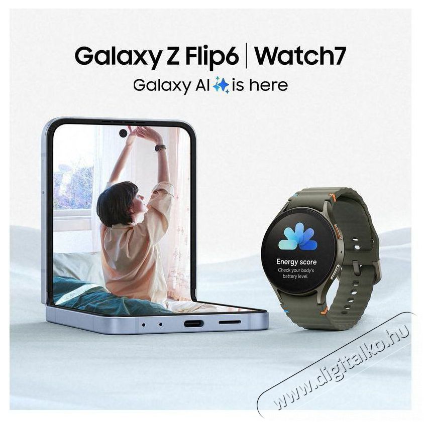 SAMSUNG Galaxy Z Flip6 12GB/256GB S&aacute;rga Mobil / Kommunik&aacute;ci&oacute; / Smart - Okostelefon - Android - 521316