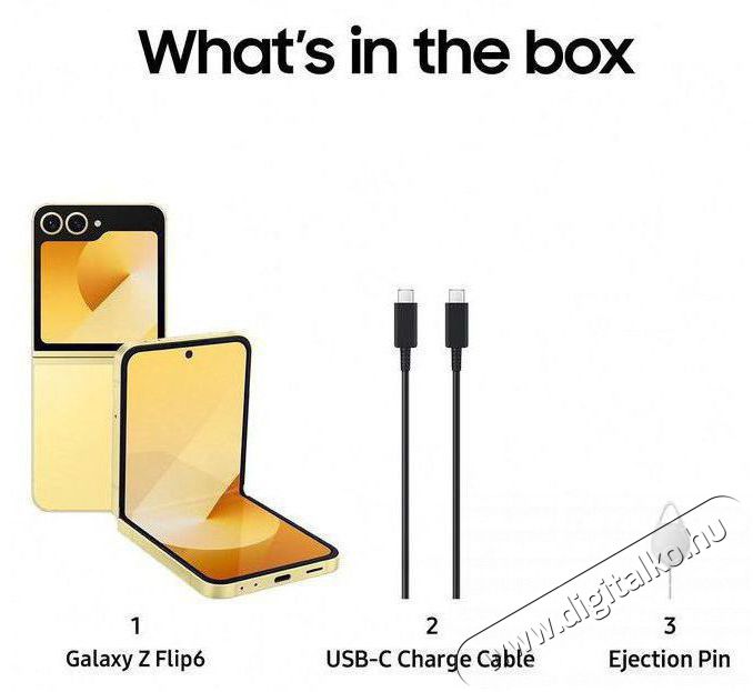 SAMSUNG Galaxy Z Flip6 12GB/256GB S&aacute;rga Mobil / Kommunik&aacute;ci&oacute; / Smart - Okostelefon - Android - 521316