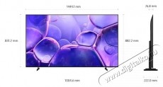 SAMSUNG UE43U8092FUXXHLED televízió, 108 cm, Smart, 4K Ultra HD, G energiaosztály Televíziók - LED televízió - UHD 4K felbontású - 531137