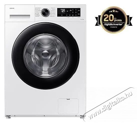 SAMSUNG WW90CGC04DAELE elöltöltős mosógép Háztartás / Otthon / Kültér - Mosógép / szárítógép - Elöltöltős normál (60cm-ig) mosógép - 495771