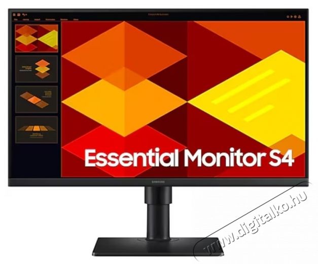 SAMSUNG LS24D406GAUXEN IPS LED monitor Iroda és számítástechnika - Monitor - Monitor - 531187