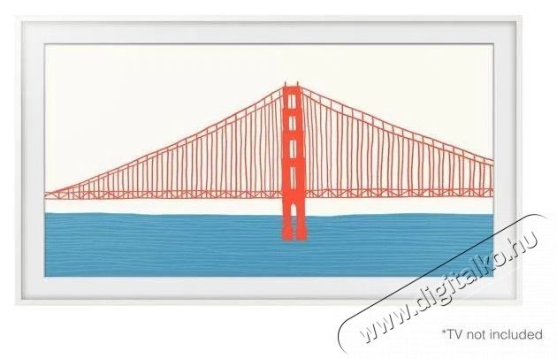 SAMSUNG VG-SCFA55WTB feh&eacute;r Frame TV keret Tv kieg&eacute;sz&iacute;tők - Kivet&iacute;tő kieg&eacute;sz&iacute;tő - 532114