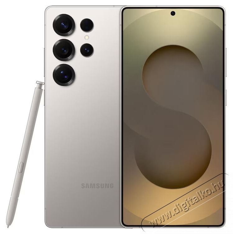 SAMSUNG Galaxy S25 Ultra Mobiltelefon, Dual SIM, 12GB RAM, 512GB, 5G, Tit&aacute;nsz&uuml;rke Mobil / Kommunik&aacute;ci&oacute; / Smart - Okostelefon - Android - 533714