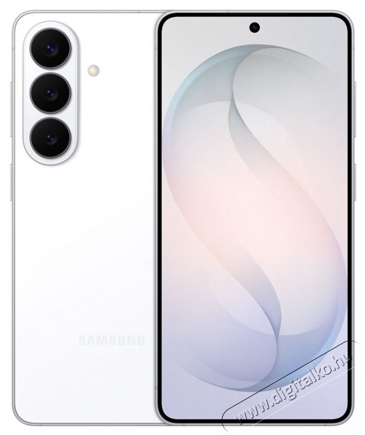 SAMSUNG Galaxy S26 Mobiltelefon, Dual SIM, 12 GB RAM, 256 GB, 5G, Feh&eacute;r Mobil / Kommunik&aacute;ci&oacute; / Smart - Okostelefon - Android - 533728