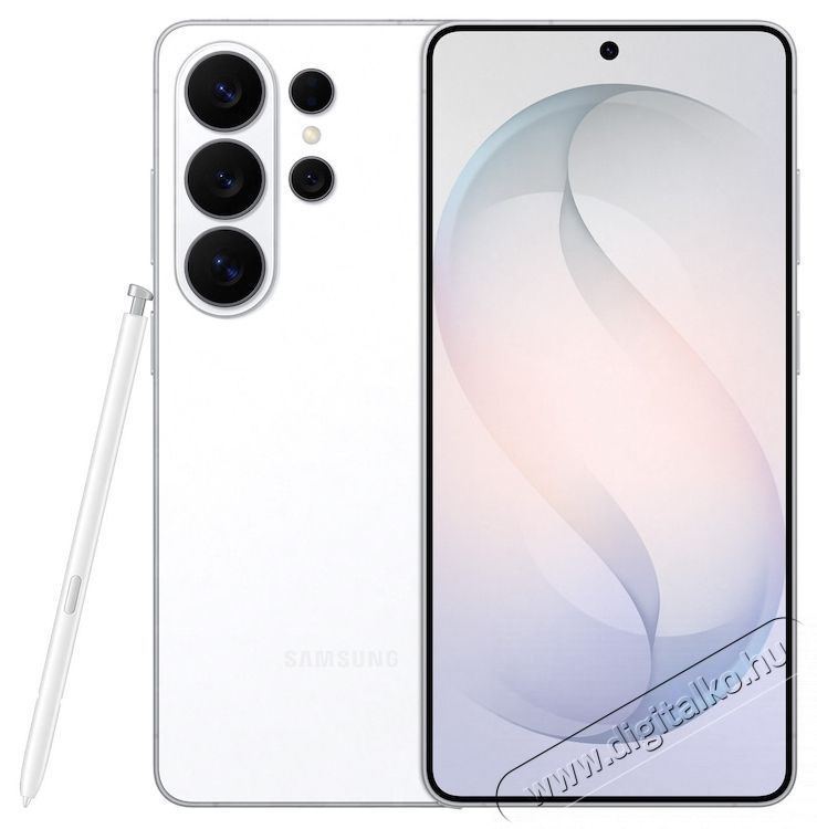 SAMSUNG Galaxy S26 Ultra Mobiltelefon, Dual SIM, 16 GB RAM, 1 TB, 5G, Feh&eacute;r Mobil / Kommunik&aacute;ci&oacute; / Smart - Okostelefon - Android - 533698