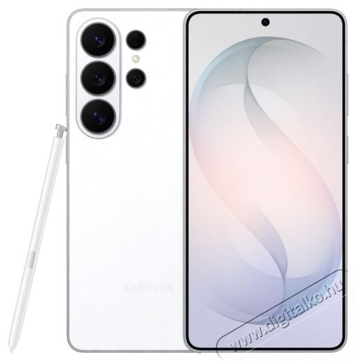 SAMSUNG Galaxy S26 Ultra Mobiltelefon, Dual SIM, 16 GB RAM, 1 TB, 5G, Feh&eacute;r Mobil / Kommunik&aacute;ci&oacute; / Smart - Okostelefon - Android - 533698