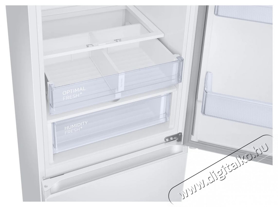 SAMSUNG RB34C603CWW/EF + 20 &eacute;v kompresszorgarancia hűtőszekr&eacute;ny Konyhai term&eacute;kek - Hűtő, fagyaszt&oacute; (szabadon&aacute;ll&oacute;) - Alulfagyaszt&oacute;s kombin&aacute;lt hűtő - 535692
