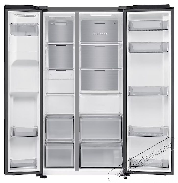 SAMSUNG RS70F64KDFEO Side by side hűtőszekr&eacute;ny Konyhai term&eacute;kek - Hűtő, fagyaszt&oacute; (szabadon&aacute;ll&oacute;) - Amerikai t&iacute;pus&uacute; Side By Side hűtő - 535687
