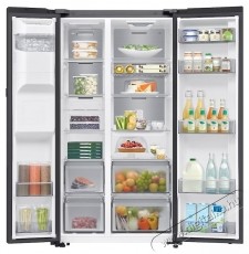 SAMSUNG RS80F64JEBEO Side by side hűtőszekr&eacute;ny Konyhai term&eacute;kek - Hűtő, fagyaszt&oacute; (szabadon&aacute;ll&oacute;) - Amerikai t&iacute;pus&uacute; Side By Side hűtő - 535688