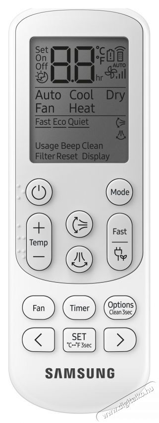 SAMSUNG Luzon S2 kl&iacute;ma, 12000 BTU, Wi-Fi, SmartThings Energy, AI Auto Comfort, A++/A+ energiaoszt&aacute;ly, Feh&eacute;r H&aacute;ztart&aacute;s / Otthon / K&uuml;lt&eacute;r - Ventil&aacute;tor / L&eacute;gkondicion&aacute;l&oacute; - Split kl&iacute;ma - 537268