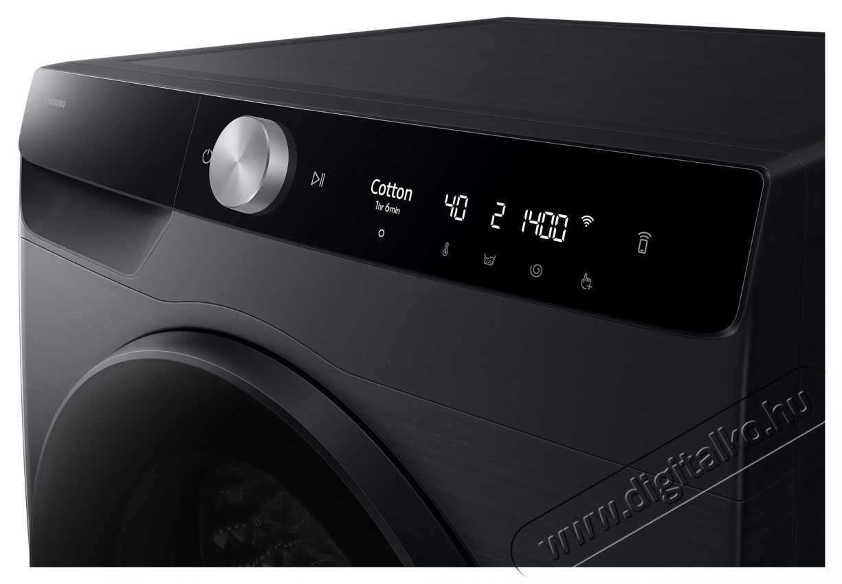 SAMSUNG WD90DG6B85BBU4 Mos&oacute;-sz&aacute;r&iacute;t&oacute;g&eacute;p, mos&aacute;s 9 kg, sz&aacute;r&iacute;t&aacute;s 6 kg, 1400 RPM, D energiaoszt&aacute;ly, AI Wash, Auto Dispense, AI Ecobubble, AI Control, Super speed 39 perc, WiFi, Fekete. H&aacute;ztart&aacute;s / Otthon / K&uuml;lt&eacute;r - Mos&oacute;g&eacute;p / sz&aacute;r&iacute;t&oacute;g&eacute;p - Mos&oacute;-sz&aacute;r&iacute;t&oacute;g&eacute;p - 537272