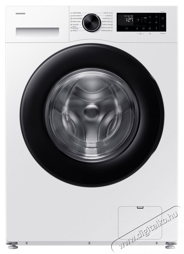 SAMSUNG WW10FG5U34AELE mos&oacute;g&eacute;p, 10 kg, 1400 RPM, LED, Hygiene Steam, Drum Clean+, AI Energy, AI Ecobubble, Digital Inverter Motor, A energiaoszt&aacute;ly, Feh&eacute;r H&aacute;ztart&aacute;s / Otthon / K&uuml;lt&eacute;r - Mos&oacute;g&eacute;p / sz&aacute;r&iacute;t&oacute;g&eacute;p - El&ouml;lt&ouml;ltős norm&aacute;l (60cm-ig) mos&oacute;g&eacute;p - 537274