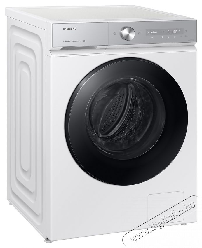 SAMSUNG WW11DB8B95GHU4 El&ouml;lt&ouml;ltős mos&oacute;g&eacute;p, 11 kg, 1400 ford./perc, A energiaoszt&aacute;ly, AI Wash, AI Ecobubble, automatikus adagol&aacute;s, feh&eacute;r H&aacute;ztart&aacute;s / Otthon / K&uuml;lt&eacute;r - Mos&oacute;g&eacute;p / sz&aacute;r&iacute;t&oacute;g&eacute;p - El&ouml;lt&ouml;ltős norm&aacute;l (60cm-ig) mos&oacute;g&eacute;p - 537277