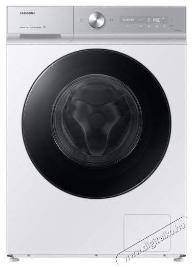 SAMSUNG WW11DB8B95GHU4 El&ouml;lt&ouml;ltős mos&oacute;g&eacute;p, 11 kg, 1400 ford./perc, A energiaoszt&aacute;ly, AI Wash, AI Ecobubble, automatikus adagol&aacute;s, feh&eacute;r H&aacute;ztart&aacute;s / Otthon / K&uuml;lt&eacute;r - Mos&oacute;g&eacute;p / sz&aacute;r&iacute;t&oacute;g&eacute;p - El&ouml;lt&ouml;ltős norm&aacute;l (60cm-ig) mos&oacute;g&eacute;p - 537277