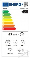 SAMSUNG WW80FG5L32ABLE Slim mos&oacute;g&eacute;p, 8 kg, 1200 rpm, Motor Digital inverter, AI Eco Bubble, WiFi SmartThings, AI Energy, A energiaoszt&aacute;ly, Fekete H&aacute;ztart&aacute;s / Otthon / K&uuml;lt&eacute;r - Mos&oacute;g&eacute;p / sz&aacute;r&iacute;t&oacute;g&eacute;p - El&ouml;lt&ouml;ltős norm&aacute;l (60cm-ig) mos&oacute;g&eacute;p - 537275