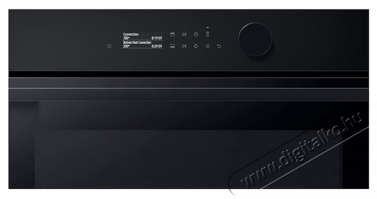 SAMSUNG Bespoke NV7B5645TAK/U2 Be&eacute;p&iacute;thető s&uuml;tő, Elektromos, 76 l, Dual Cook, Natural Steam, A+ energiaoszt&aacute;ly, Fekete Konyhai term&eacute;kek - S&uuml;tő-főzőlap, tűzhely (be&eacute;p&iacute;thető) - S&uuml;tő (be&eacute;p&iacute;thető) - 537987