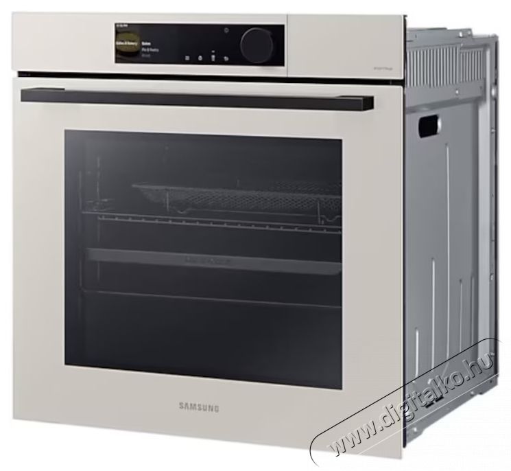 SAMSUNG BeSpoke NV7B6665IAA Be&eacute;p&iacute;thető s&uuml;tő, Elektromos, 76 l, Katalitikus &ouml;ntiszt&iacute;t&oacute;, Grill, Dual Cook, Wi-Fi, Air Fry, B&eacute;zs Konyhai term&eacute;kek - S&uuml;tő-főzőlap, tűzhely (be&eacute;p&iacute;thető) - S&uuml;tő (be&eacute;p&iacute;thető) - 537988